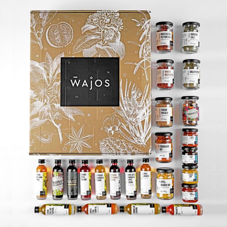 Wajos Gourmet und Gewürz-Adventskalender GOLD