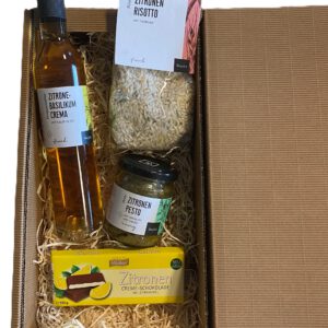 Geschenkbox „Spritzige Zitrone“