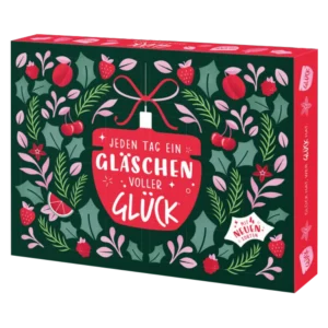 GLÜCK Marmeladen Adventskalender 2026 mit 24 Mini Gläschen