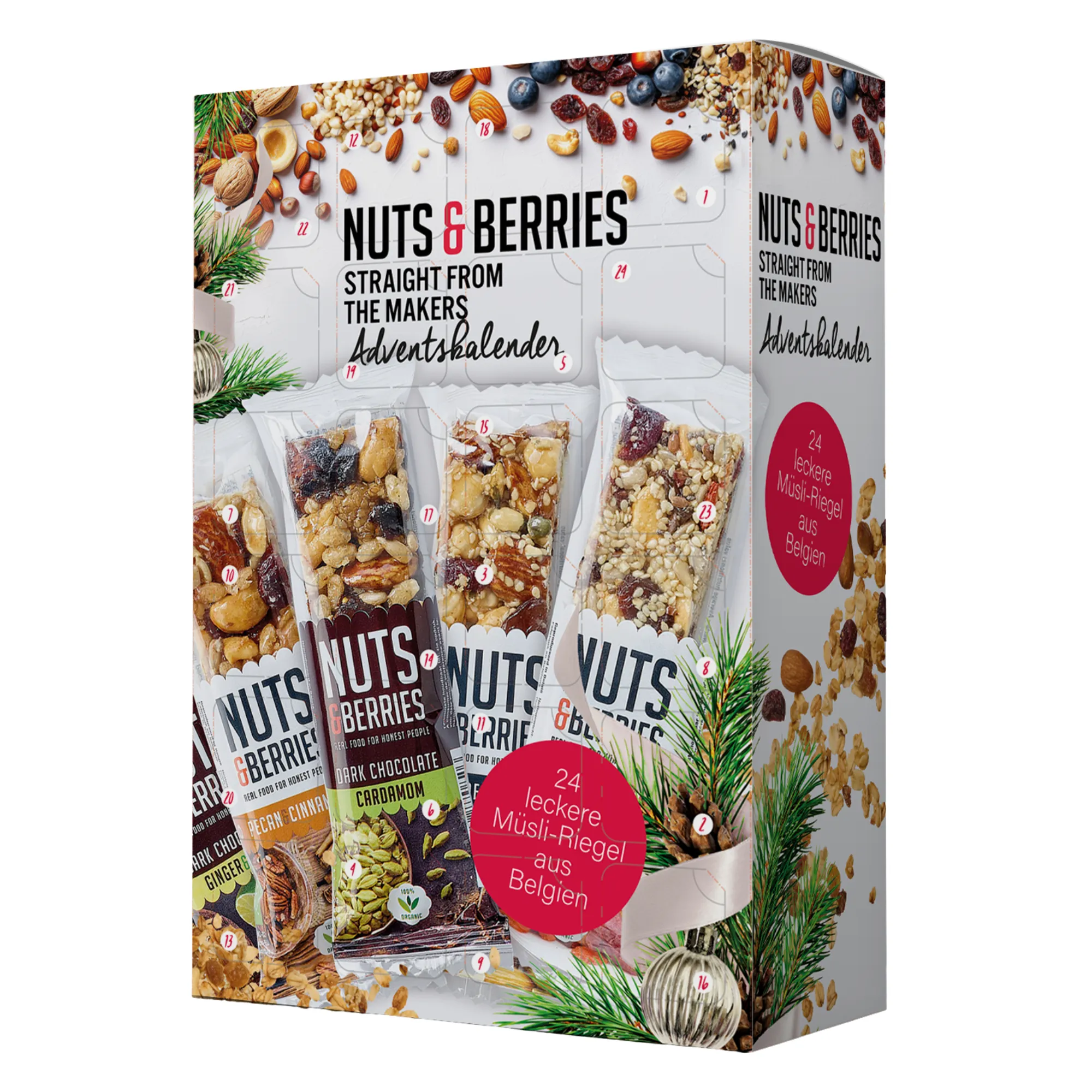 Adventskalender Nuts & Beeries Riegel_Webshop