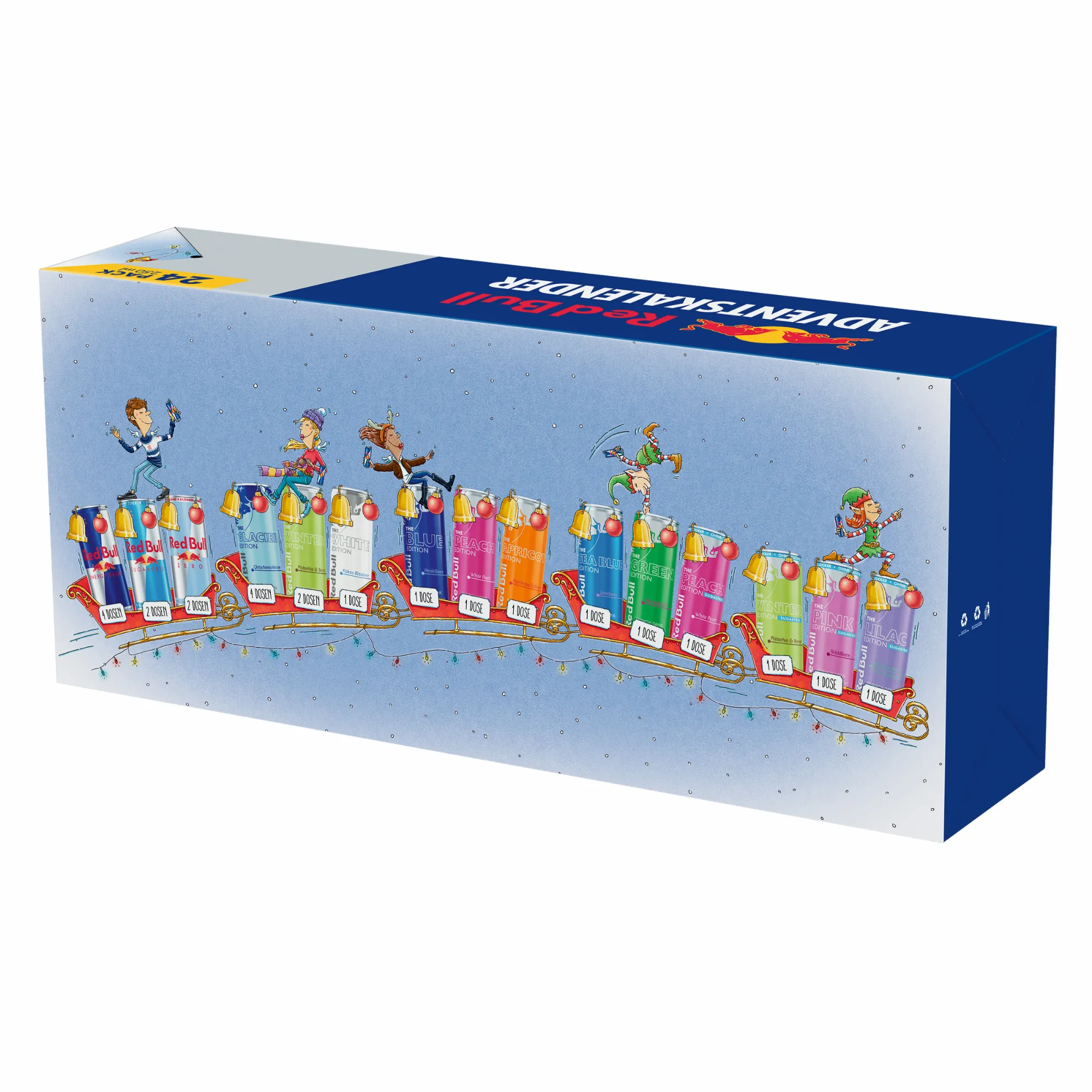 Adventskalender Red Bull (2)_Webshop Red Bull Adventskalender mit klassischen und zuckerfreien Varianten