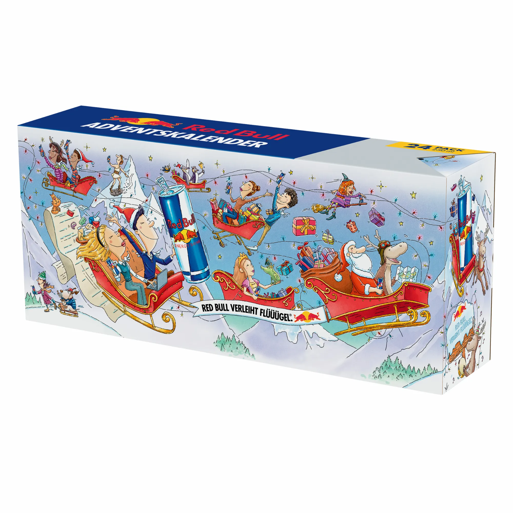 Adventskalender Red Bull_Webshop Red Bull Adventskalender mit 24 Dosen à 250 ml